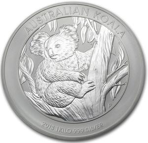 Australia / Silver Kilo 2013 Australian Koala - reverse photo