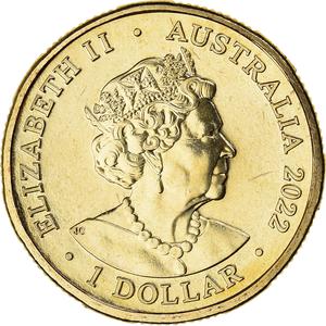 Australia / One Dollar 2022 Year of the Tiger, RAM - obverse photo