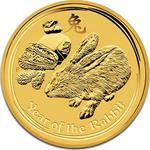 Gold Half Ounce 2011 Year of the Rabbit: Photo Coin, Australia, Gold Half Ounce 2011 Year of the Rabbit / thumbnail