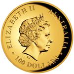 Gold Ounce 2013 Australian Koala, High Relief: Photo Coin, Australia, Gold Ounce 2013 Australian Koala, High Relief / thumbnail