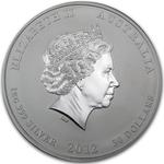 Silver Kilo 2012 Year of the Dragon: Photo Coin, Australia, Silver Kilo 2012 Year of the Dragon / thumbnail