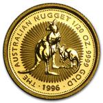 Gold Twentieth-Ounce 1996 Australian Nugget: Photo Coin, Australia, Gold Twentieth-Ounce 1996 Australian Nugget / thumbnail