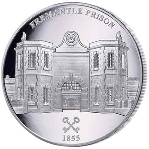 Australia / Medallion - Fremantle Prison - reverse photo