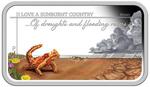 Silver Ounce 2015 Sunburnt Country - Lizard: Photo Coin, Australia, Silver Ounce 2015 Sunburnt Country - Lizard / thumbnail