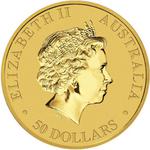 Gold Half Ounce 2015 Australian Kangaroo: Photo Coin, Australia, Gold Half Ounce 2015 Australian Kangaroo / thumbnail