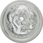 Silver Ounce 2012 Dragon: Photo 2 Dollars - 2012 - Perth - Year of the Dragon / thumbnail