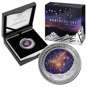 Australia / Silver Ounce 2016 Northern Sky - Ursa Major - reverse photo