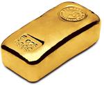 Gold Five Ounces - Perth Mint Cast Bar: Photo The Perth Mint 5oz Gold Cast Bar / thumbnail