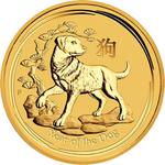 Gold Two Ounces 2018 Year of the Dog: Photo Coin, Australia, Gold Two Ounces 2018 Year of the Dog / thumbnail