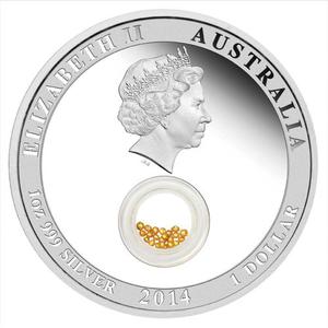 Australia / Silver Ounce 2014 Treasures of the World - Australia - obverse photo