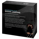Silver Ounce 2019 Moon Landing, Domed: Photo Coin, Australia, Silver Ounce 2019 Moon Landing, Domed / thumbnail
