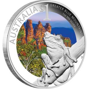 Australia / Silver Ounce 2011 Greater Blue Mountains - reverse photo