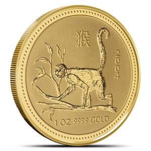 Australia / Gold Ounce 2004 Year of the Monkey - reverse photo
