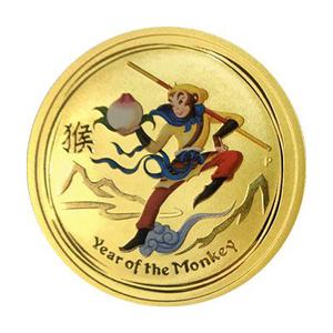 Australia / Gold Ounce 2016 Monkey King - reverse photo