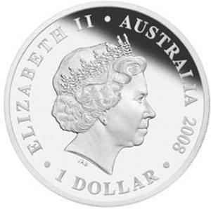 Australia / Silver Ounce 2008 Australian Olympic Team - obverse photo