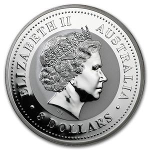 Australia / Silver Five Ounces 2006 Year of the Dog - obverse photo