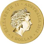 One Dollar 2012 Animal Athletes - Kangaroo: Photo Coin, Australia, One Dollar 2012 Animal Athletes - Kangaroo / thumbnail