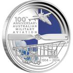 Silver Ounce 2014 Australian Military Aviation: Photo Coin, Australia, Silver Ounce 2014 Australian Military Aviation / thumbnail
