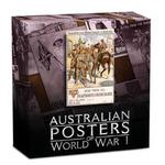 Silver Ounce 2017 World War I Home Front Poster: Photo Coin, Australia, Silver Ounce 2017 World War I Home Front Poster / thumbnail
