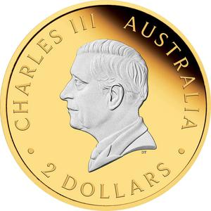 Australia / Silver Two Ounces 2025 Australian Kangaroo - obverse photo