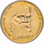 Australia / One Dollar 1996 Sir Henry Parkes / Privy mark letter C - reverse photo