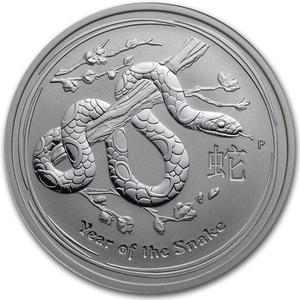 Australia / Silver Half Ounce 2013 Year of the Snake - reverse photo