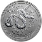 Silver Half Ounce 2013 Year of the Snake: Photo 2013 Australia 1/2 oz Silver Year of the Snake BU (Series II) / thumbnail
