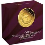Gold Quarter Ounce 2014 Australian Kangaroo: Photo Coin, Australia, Gold Quarter Ounce 2014 Australian Kangaroo / thumbnail