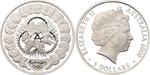 Silver Ounce 2000 Sydney Olympics - Reaching the World: Photo Coin, Australia, Silver Ounce 2000 Sydney Olympics - Reaching the World / thumbnail