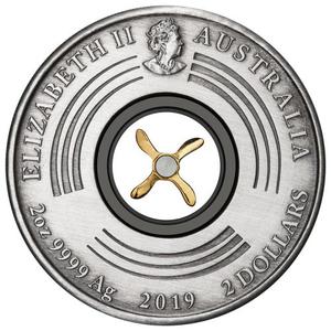 Australia / Silver Two Ounces 2019 First Flight - obverse photo