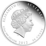 Silver Half Ounce 2012 Bush Babies - Kookaburra: Photo Coin, Australia, Silver Half Ounce 2012 Bush Babies - Kookaburra / thumbnail