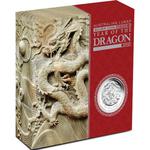 Silver Five Ounces 2012 Year of the Dragon: Photo Coin, Australia, Silver Five Ounces 2012 Year of the Dragon / thumbnail