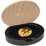 Gold Tenth-Ounce 2014 Year of the Horse: Photo Coin, Australia, Gold Tenth-Ounce 2014 Year of the Horse / thumbnail