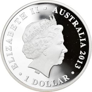 Australia / Silver Ounce 2013 Procoptodon - obverse photo