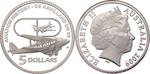 Five Dollars Silver 2009 De Havilland DH 86: Photo Coin, Australia, Five Dollars Silver 2009 De Havilland DH 86 / thumbnail