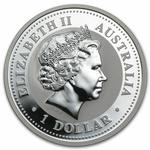 Silver Ounce 2007 Year of the Pig: Photo Coin, Australia, One Ounce Silver 2007 Year of the Pig / thumbnail