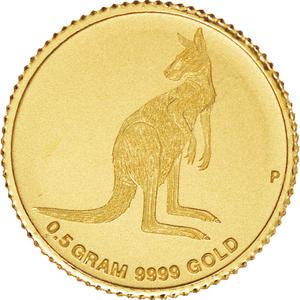 Australia / Gold Half Gram 2016 Mini Roo - reverse photo