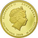 Gold Quarter Ounce 2010: Photo Coin, Australia, Gold Quarter Ounce 2010 / thumbnail