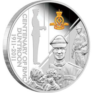 Australia / Silver Ounce 2011 RMC Duntroon - reverse photo