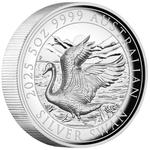 Silver Five Ounces 2025 Australian Swan: Photo Coin, Australia, Silver Five Ounces 2025 Australian Swan / thumbnail
