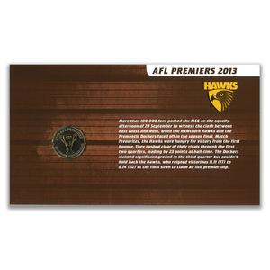 Australia / One Dollar 2013 AFL Premiers - Hawthorn Hawks - obverse photo