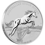 Silver Ounce 2015 Australian Stock Horse: Photo Coin, Australia, Silver Ounce 2015 Australian Stock Horse / thumbnail