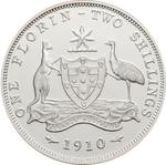 Australia / Twenty Cents 1998 (Silver, 1910 Florin) - reverse photo