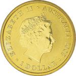 One Dollar 2008 Common Wombat: Photo Coin, Australia, One Dollar 2008 Common Wombat / thumbnail