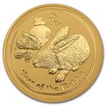 Gold Two Ounces 2011 Year of the Rabbit: Photo Coin, Australia, Gold Two Ounces 2011 Year of the Rabbit / thumbnail