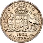 Australia / Florin 1962 - reverse photo