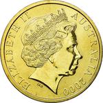 Australia / Five Dollars 2000 Olympic Games - Wrestling - reverse photo