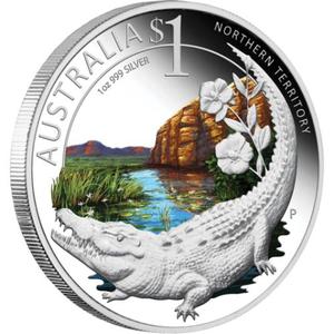 Australia / Silver Ounce 2010 Celebrate Australia - Northern Territory - reverse photo