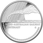 One Dollar 2017 Trans-Australian Railway Silver: Photo Coin, Australia, One Dollar 2017 Trans-Australian Railway Silver / thumbnail