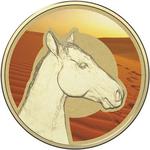 One Dollar 2015 Sandy the Warhorse: Photo Coin, Australia, One Dollar 2015 Sandy the Warhorse / thumbnail